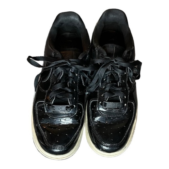 Nike Air Force 1 Ruby Rose Reflective Black Sneakers AH6827-001‎ Womens Size 6 - Picture 2 of 10
